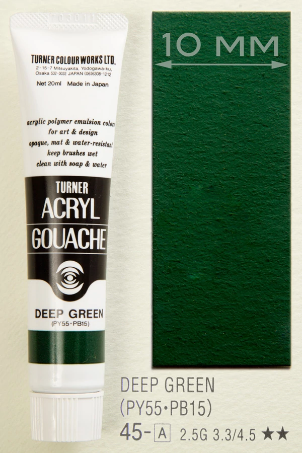 Akrilfesték 20ml Turner - 045 Deep Green
