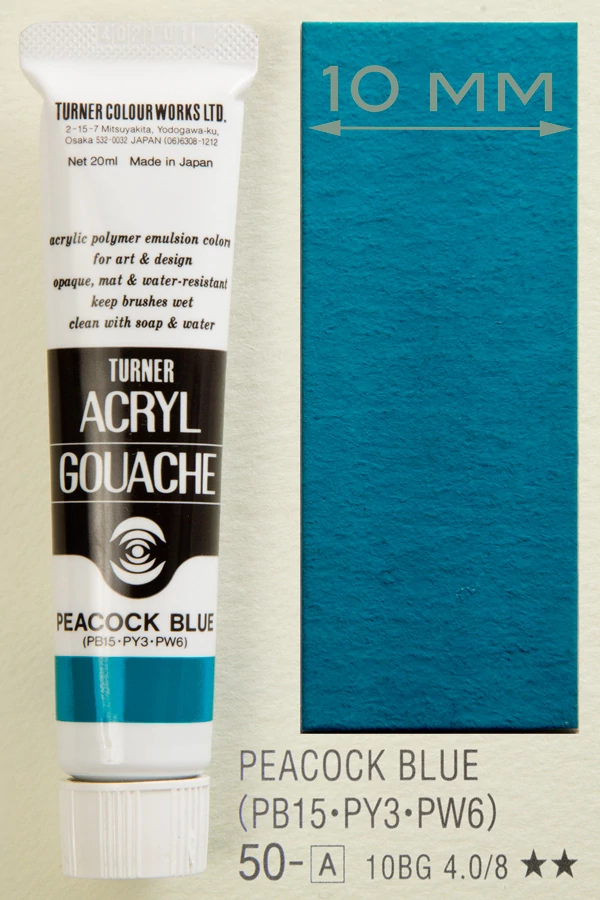 Akrilfesték 20ml Turner - 050 Peacock Blue