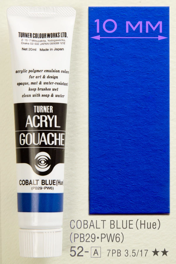 Akrilfesték 20ml Turner - 052 Cobalt Blue (Hue)