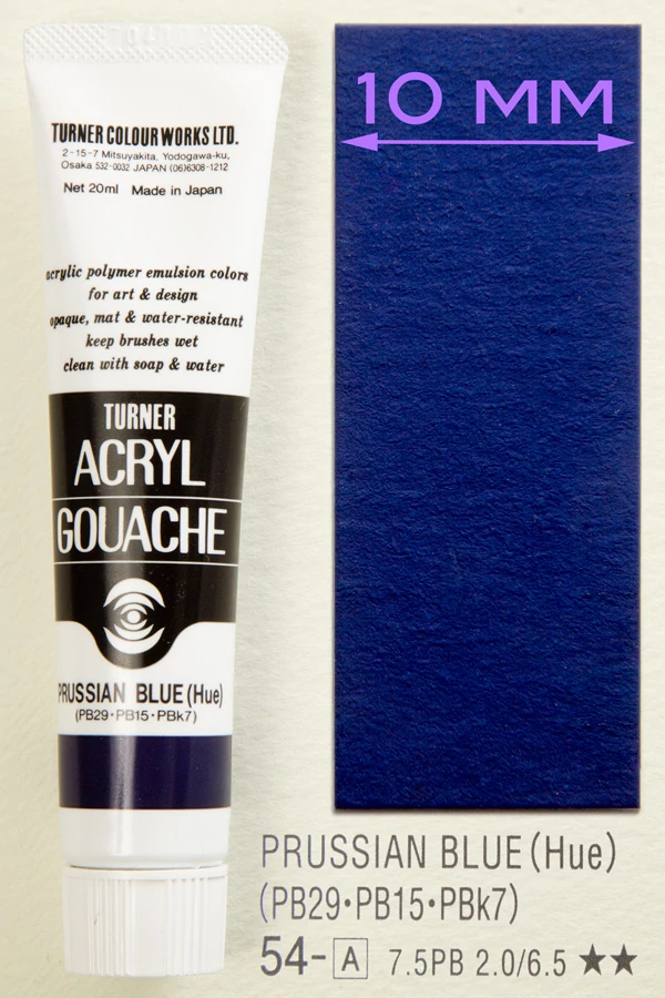 Akrilfesték 20ml Turner - 054 Prussian Blue (Hue)