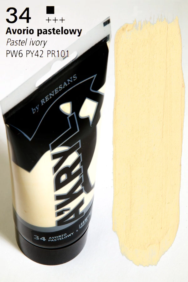 Akrilfesték 200ml Renesans - 34 Pastel ivory