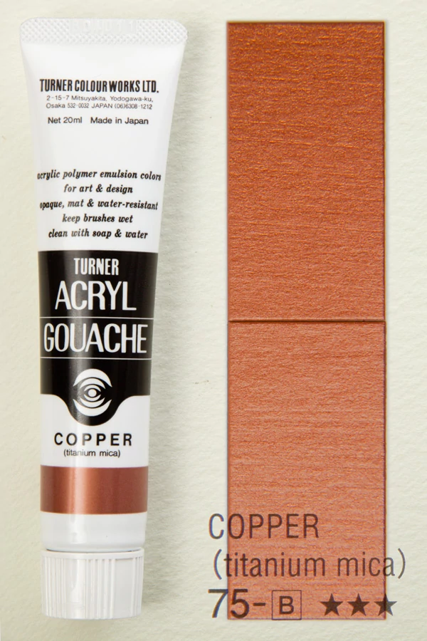 Akrilfesték 20ml Turner - 075 Copper