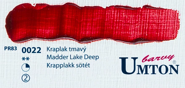 Madder Lake Deep  olajfesték 60ml Umton - 0022 Krapplakk sötét