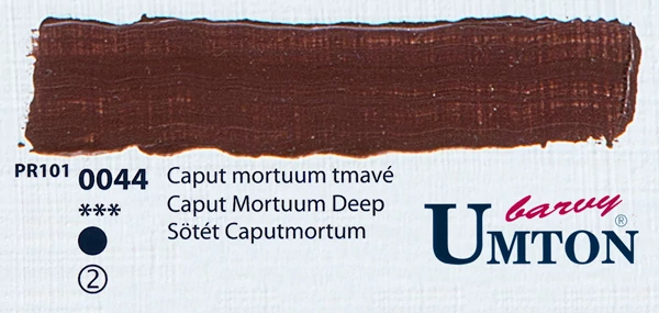 Caput Mortuum Deep olajfesték 60ml Umton - 0044 Sötét Caputmortum