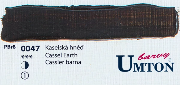 Cassel Earth olajfesték 60ml Umton - 0047 Cassler barna