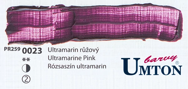 Ultramarine Pink olajfesték 60ml Umton - 0023 Rózsaszín ultramarin