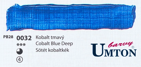 Cobalt Blue Deep olajfesték 60ml Umton - 0032 Sötét kobaltkék