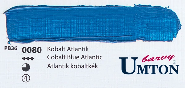 Cobalt Blue Atlantic olajfesték 60ml Umton - 0080 Atlantik kobaltkék