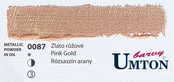 Pink Gold olajfesték 60ml Umton - 0087 Rózsaszín arany