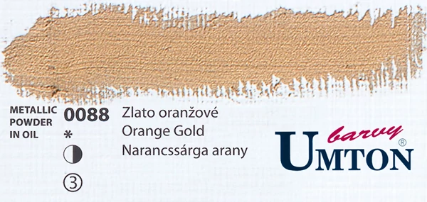 Orange Gold olajfesték 60ml Umton - 0088 Narancssárga arany