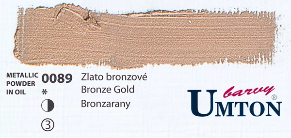 Bronze Gold olajfesték 60ml Umton - 0089 Bronzarany