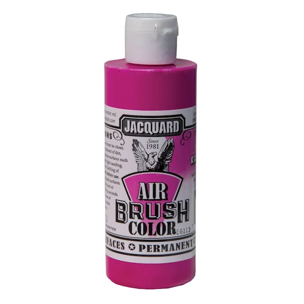 Akrilfesték 118ml Airbrush Jacquard - Fluorescent Raspberry