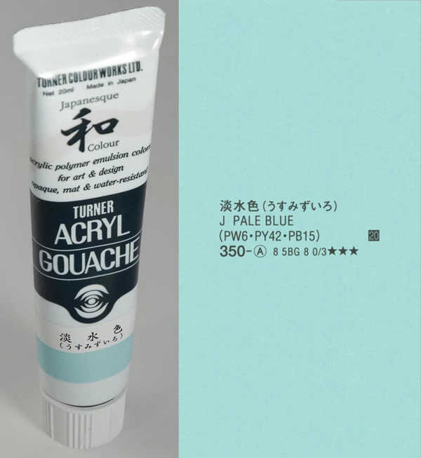 Akrilfesték 20ml Turner - 350 Japan Pale Blue