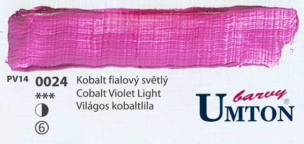 Cobalt Violet Light olajfesték 20ml Umton - 0024 Világos kobaltlila