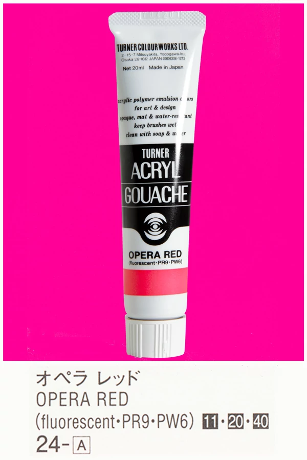 Akrilfesték 20ml Turner - 024 Opera Red