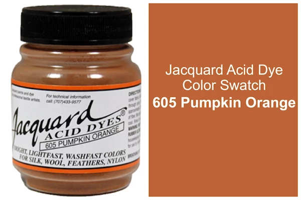 Acid Dyes festék 14g Jacquard - 605 Pumkin Orange