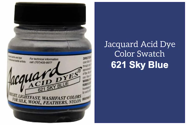 Acid Dyes festék 14g Jacquard - 621 Sky Blue