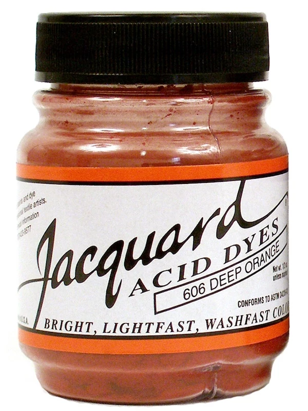 Acid Dyes festék 14g Jacquard - 606 Deep Orange
