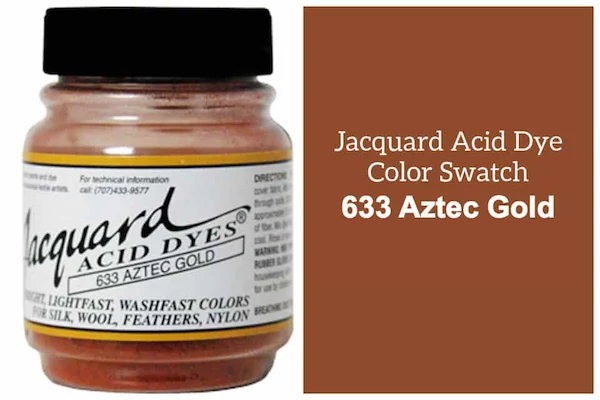 Acid Dyes festék 14g Jacquard - 633 Aztec Gold