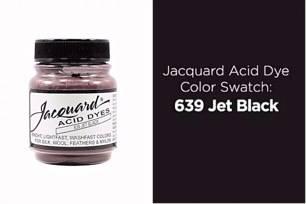 Acid Dyes festék 14g Jacquard - 639 Jet Black
