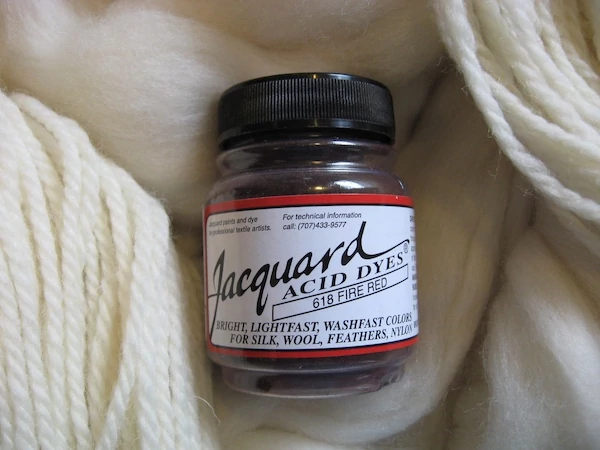 Acid Dyes festék 14g Jacquard - 618 Fire Red