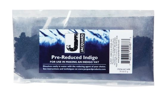 Pre-reduced Indigo 21g Jacquard
