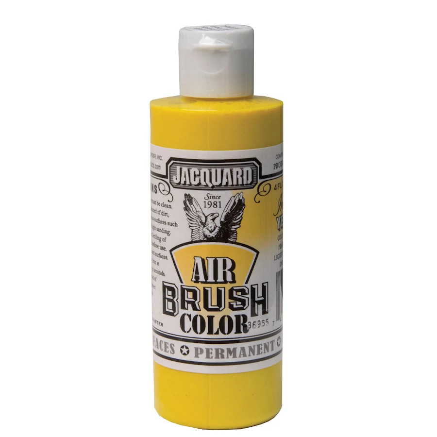 Akrilfesték 118ml Airbrush Jacquard - 600 Irid. Yellow