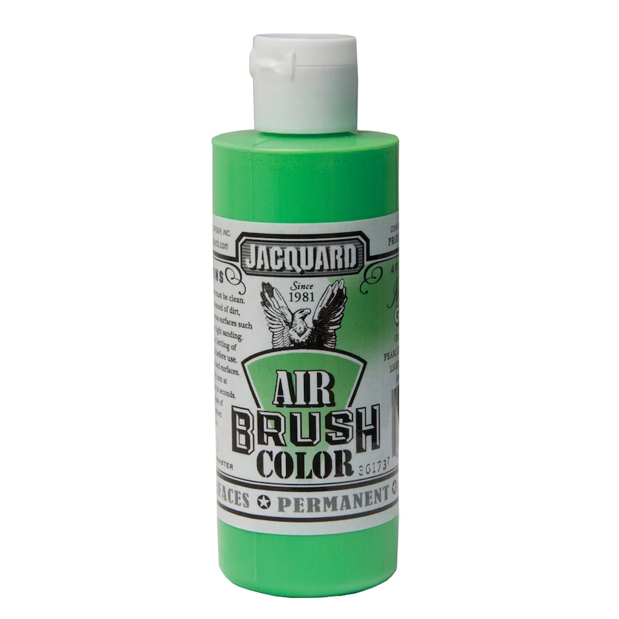 Akrilfesték 118ml Airbrush Jacquard - 603 Irid. Green