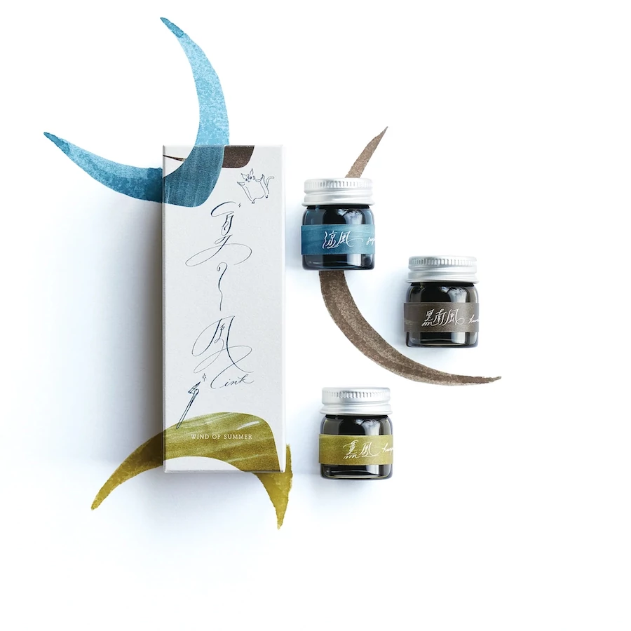 Kaze no Ink 3x10ml tinta Marvy - Summer Breeze Set