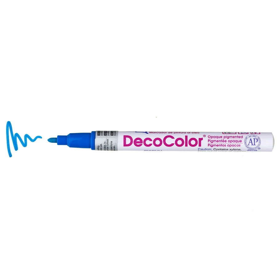 Lakkfilc vékony DecoColor 200S - Blue