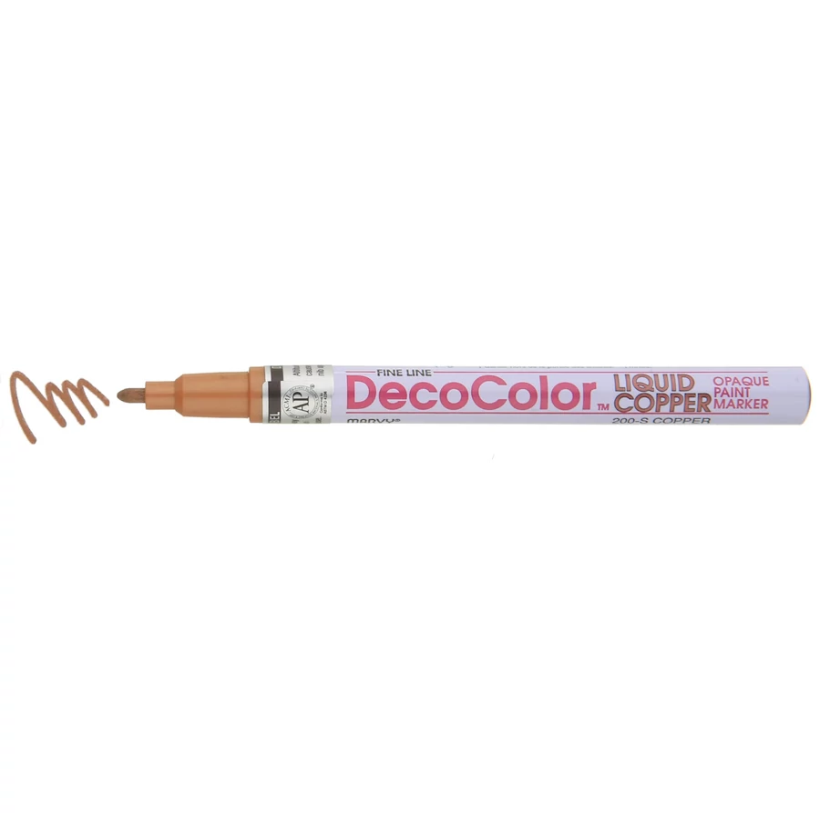 Lakkfilc vékony DecoColor 200S - Copper (vörösréz)