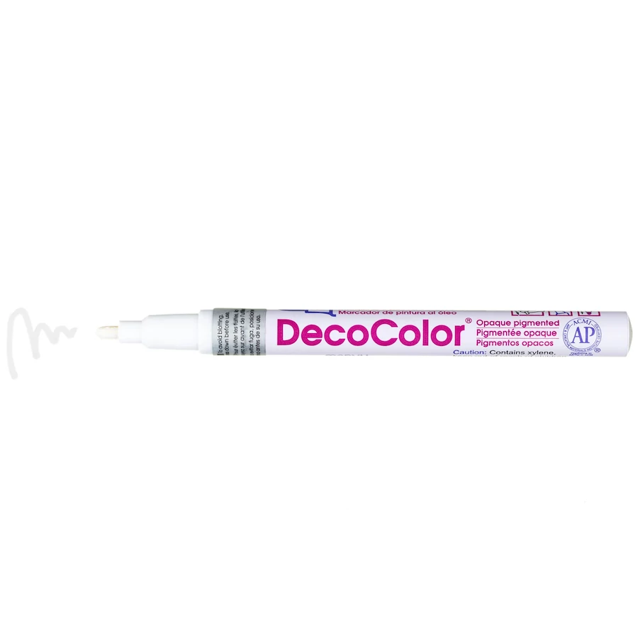 Lakkfilc vékony DecoColor 200S - White