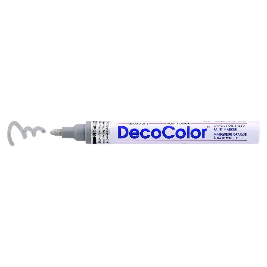 DecoColor lakkfilc vastag Marvy 300S - 12 Grey