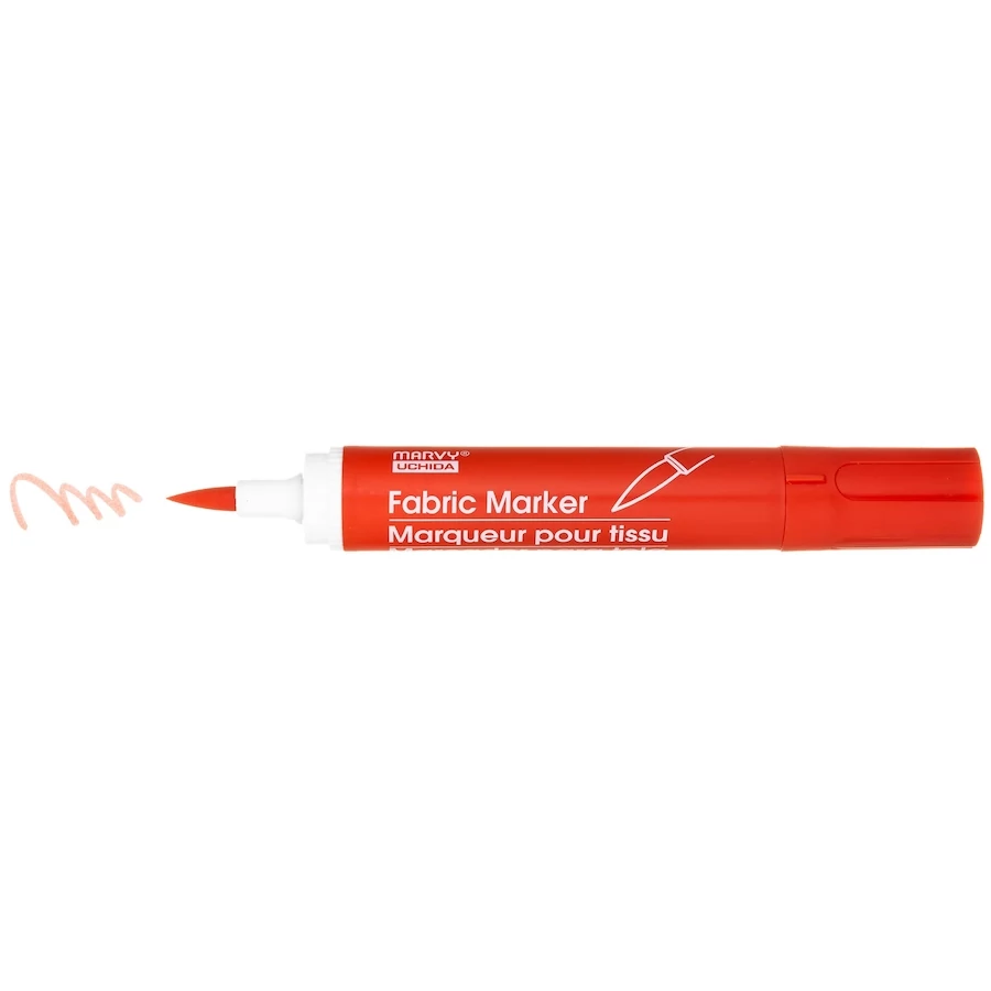 Fabric marker textilfilc MARVY - 2 Red