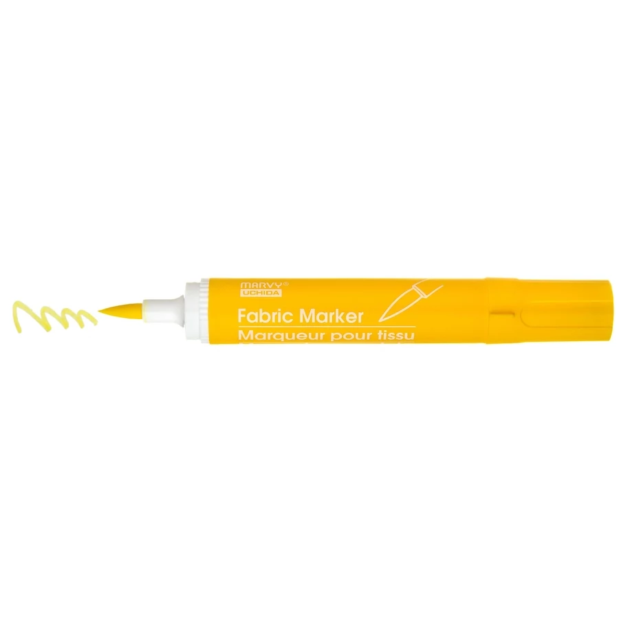 Fabric marker textilfilc MARVY - 5 Yellow