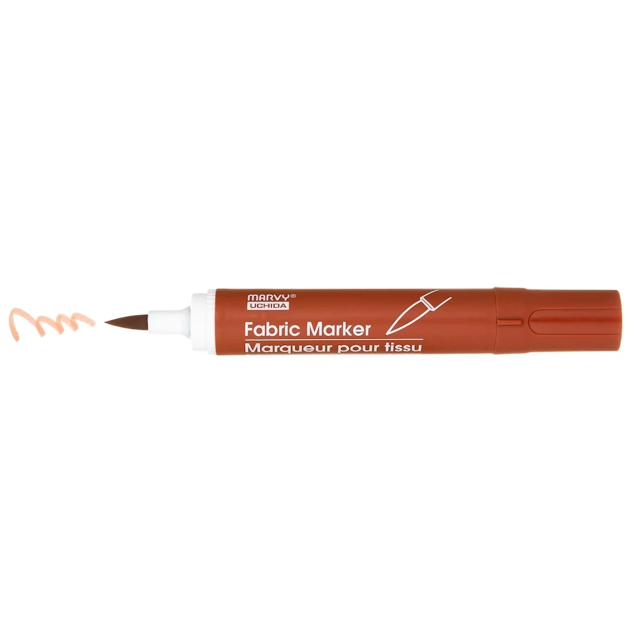 Fabric marker textilfilc MARVY - 6 Brown