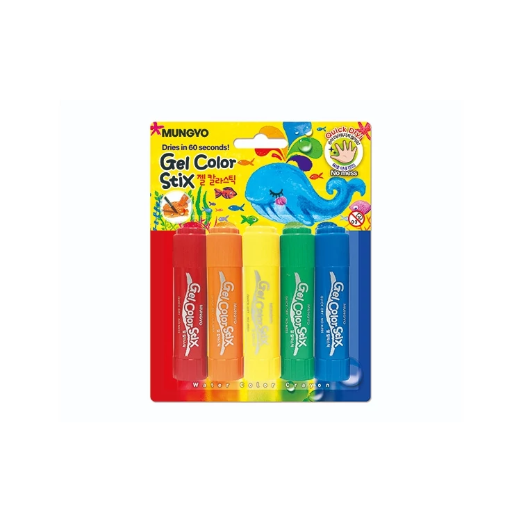 Gel Color Trix akvarellkréta 5db Mungyo
