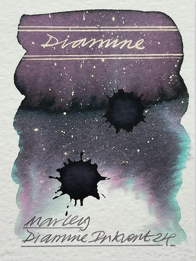 Töltőtolltinta 50ml Black E. Standard Diamine - Marley