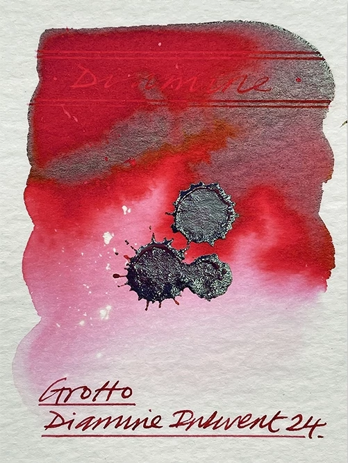 Töltőtolltinta 50ml BLack E. Extreme Sheen Diamine - Grotto