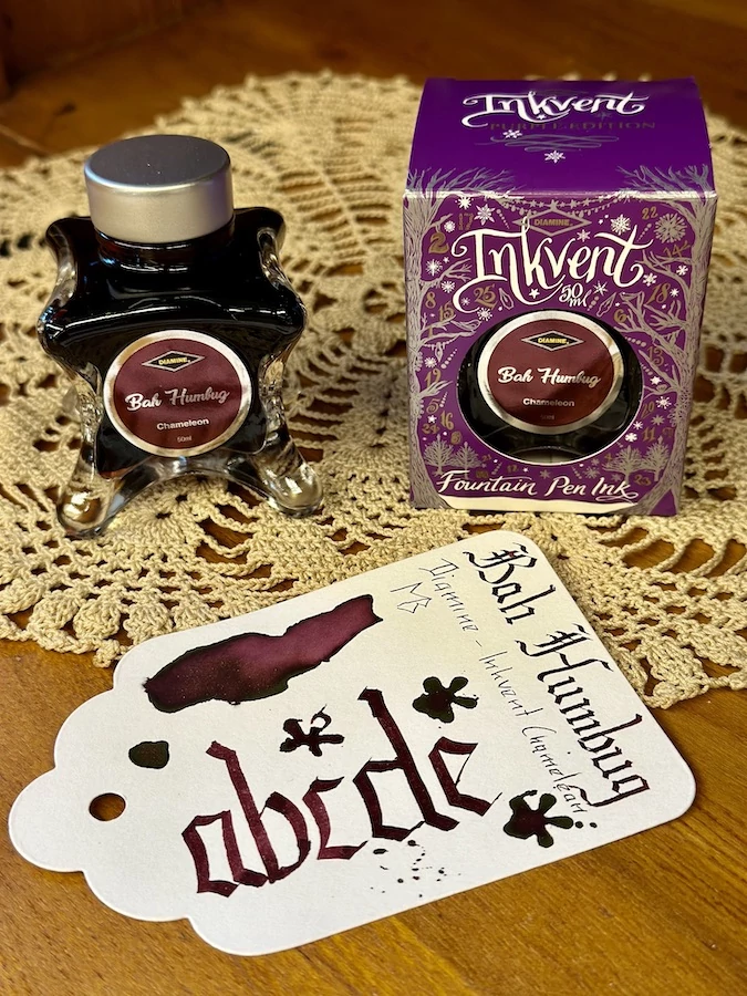  Töltőtolltinta 50ml P.E. Diamine - Bah Humbug Chameleon