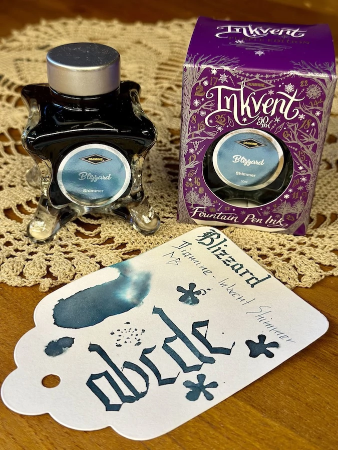  Töltőtolltinta 50ml P.E. Diamine - Blizzard Shimmer