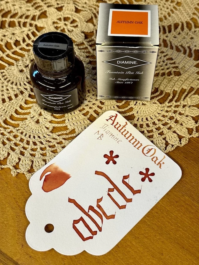 Töltőtolltinta 30ml Diamine - Autumn oak