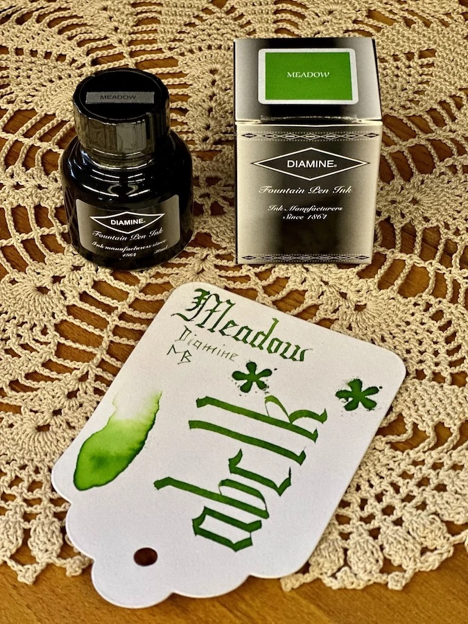 Töltőtolltinta 30ml Diamine - Meadow