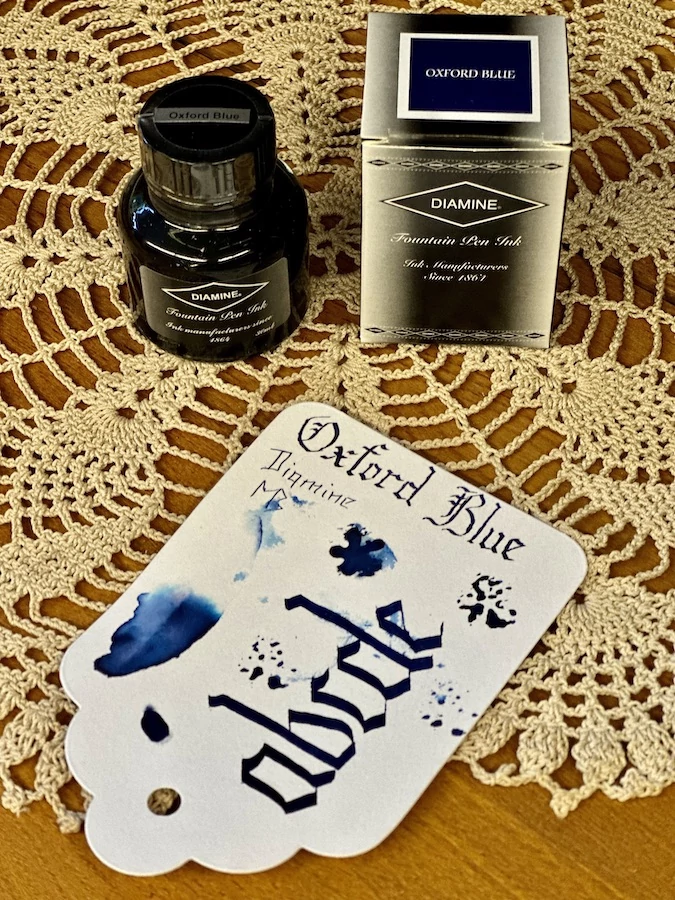 Töltőtolltinta 30ml Diamine - Oxford blue