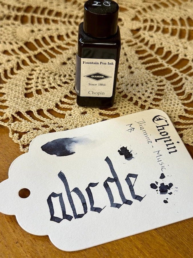 Music töltőtolltinta 30ml Diamine - Chopin