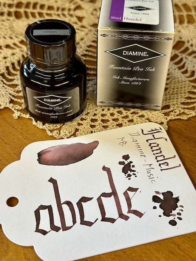 Music töltőtolltinta 30ml Diamine - Handel