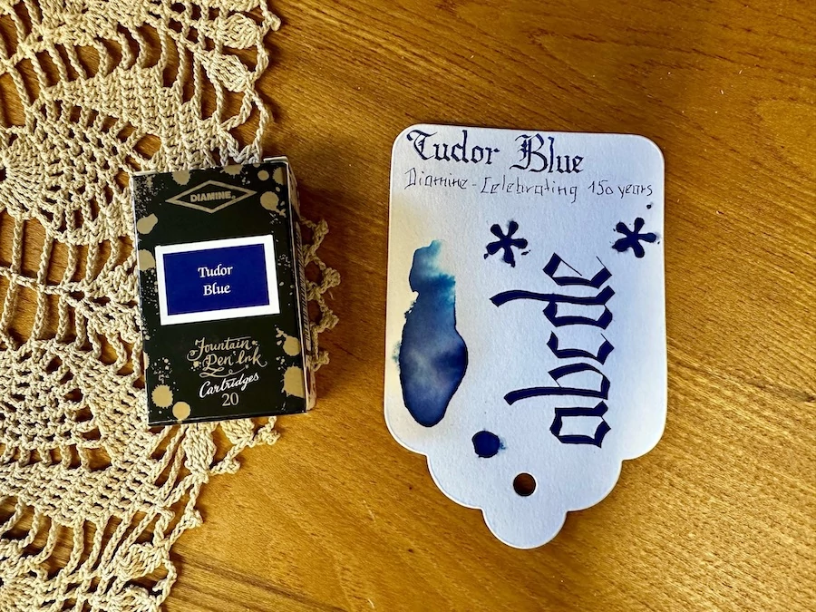 Tintapatron 20db Diamine - Tudor blue