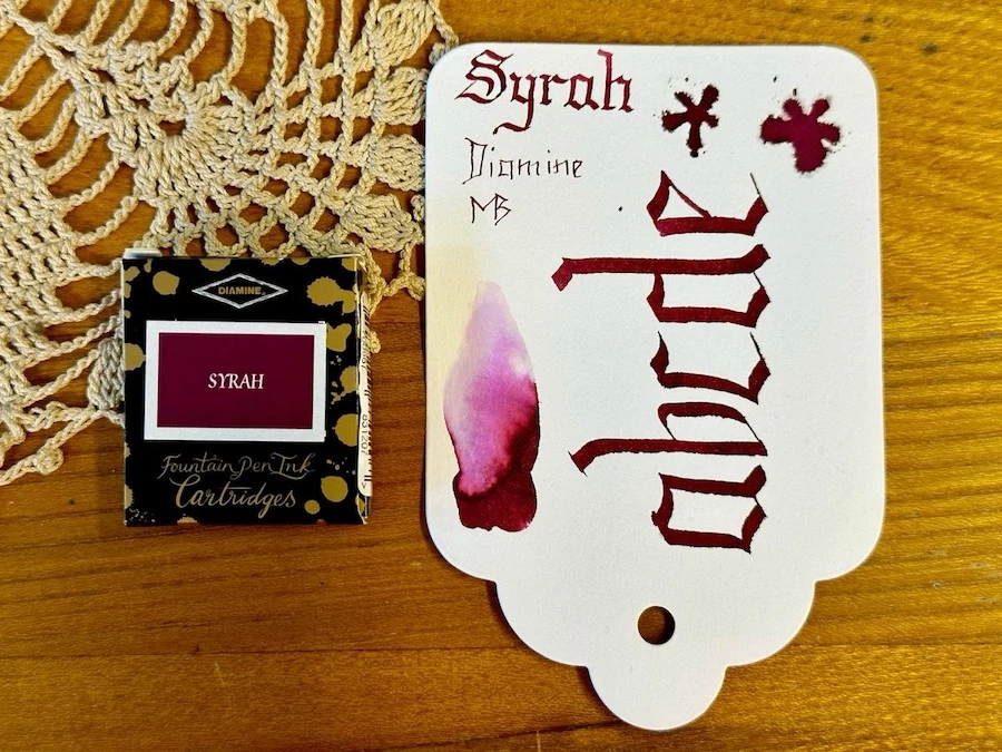 Tintapatron 6db Diamine - Syrah