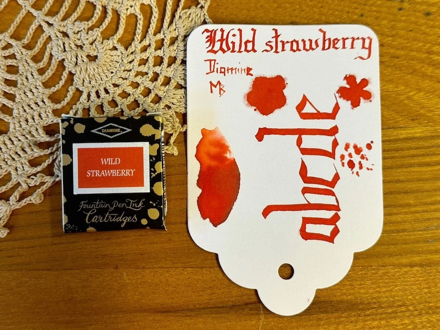 Tintapatron 6db Diamine - Wild Strawberry