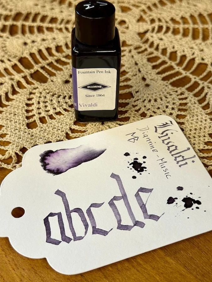 Music töltőtolltinta 30ml Diamine - Vivaldi